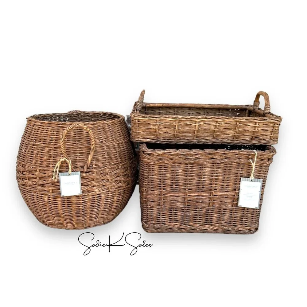 Studio McGee rattan cube
